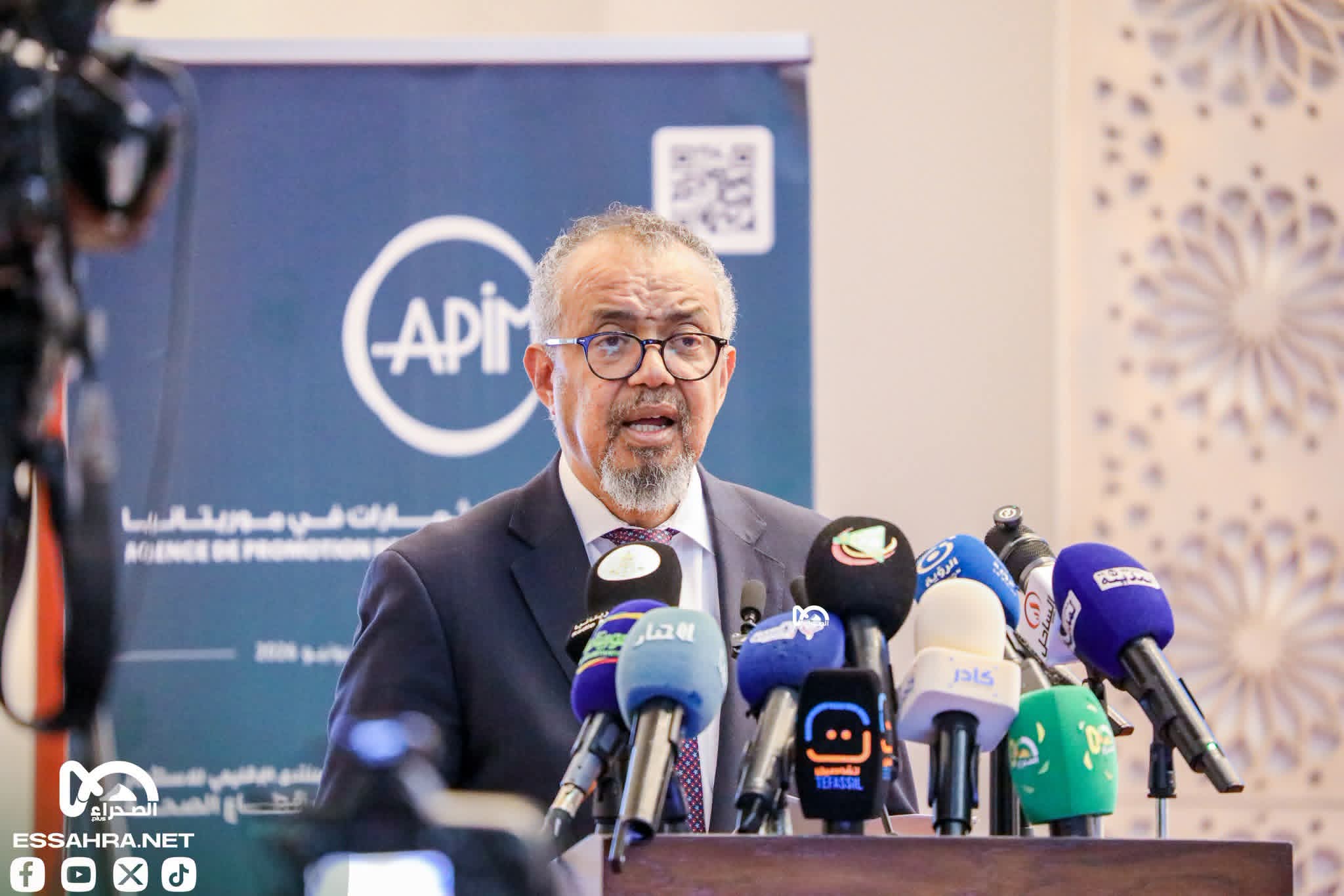 مدير الصحة العالمية يدعو من نواكشوط إلى تعزيز الإنتاج المحلي للأدوية واللقاحات